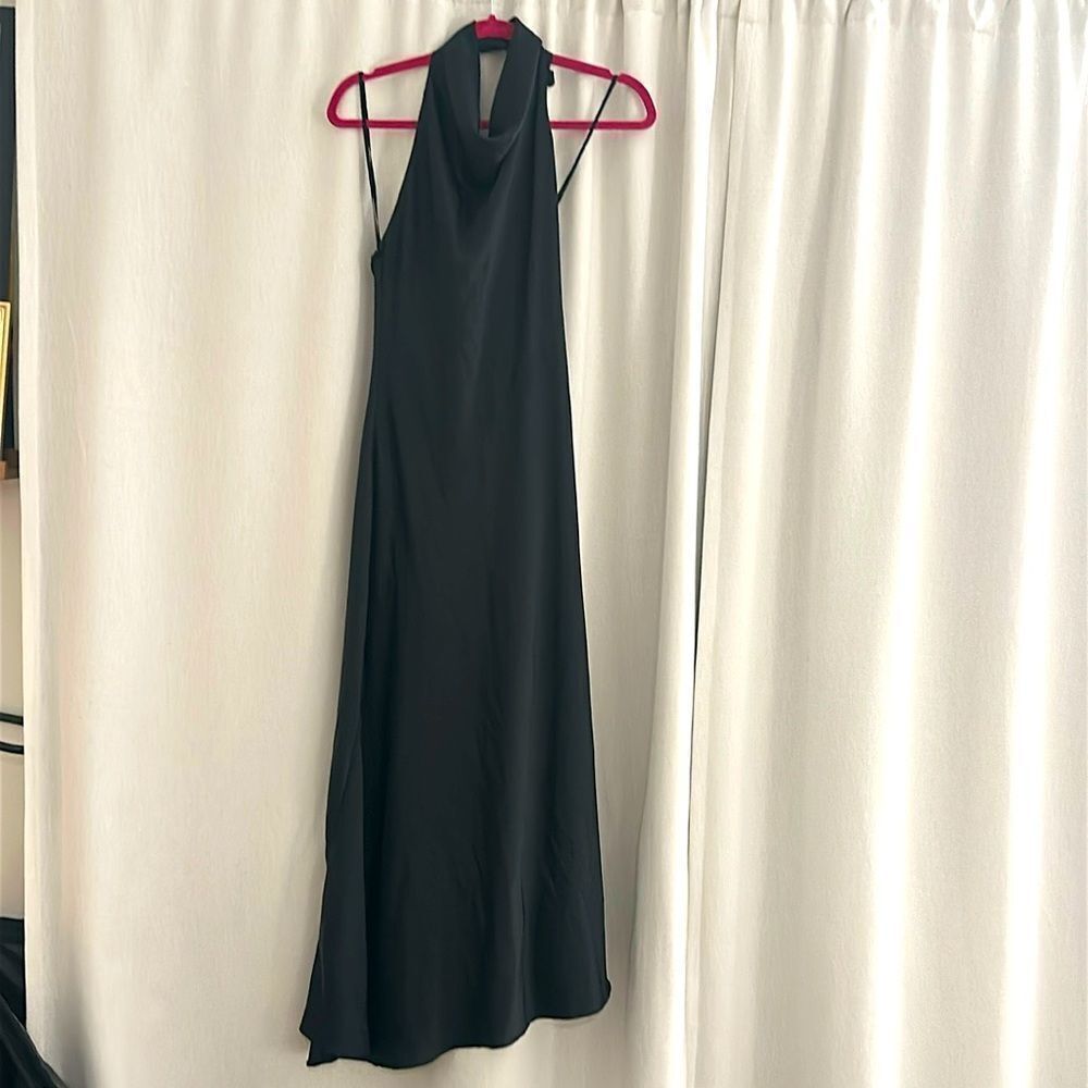 A.L.C. Black Halter Dress